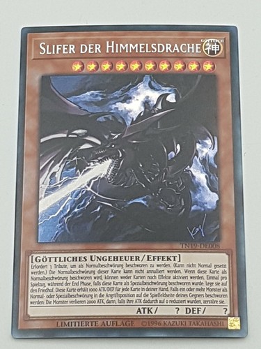 Einzelkarte slifer - yu-gi-oh,