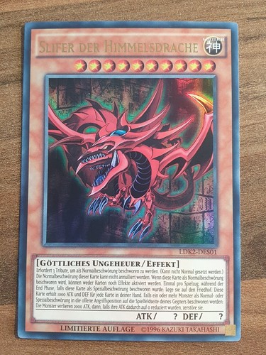 Ldk2 des01 slifer - yu-gi-oh!, ldk2-des01