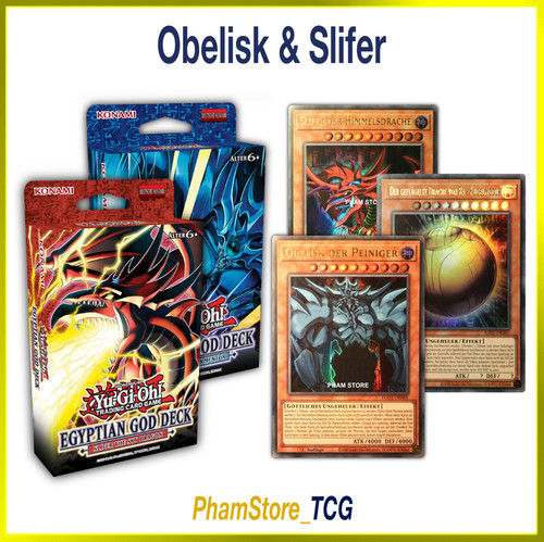 Yugioh obelisk slifer - obelisk, &