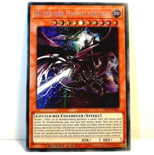 Yugioh götterkarte slifer der - götterkarte,